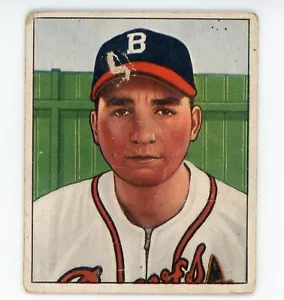 JOHNNY ANTONELLI ROOKIE braves 1950 BOWMAN GOOD - Picture 1 of 2