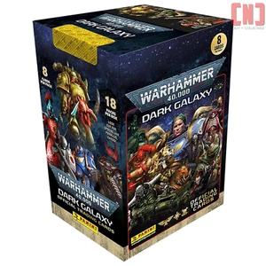 Tarjetas coleccionables Panini Warhammer 40k Dark Galaxy caja completa 18 paquetes - Imagen 1 de 2