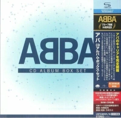 ABBA CD Album Box Set Limited Japan Exclusive Edition 10 SHM CD 2022 ABBA Voyage - Image 1 of 2