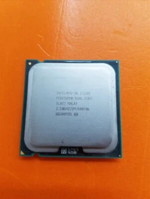 ⭐️⭐️⭐️⭐️⭐️ CPU Processor Intel Pentium Dual Core E5200 SLAY7 2.50GHz - Image 1 of 3