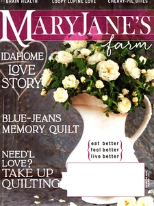 Mary Jane's Farm Magazin Februar März 2023 Quilten Rezepte Lifestyle - Bild 1 von 4