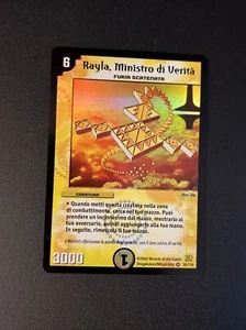 Duel Masters Ita Rara Holo Foil Rayla Ministro Di Verità Wizards 15/115 nm+ - Photo 1 sur 4
