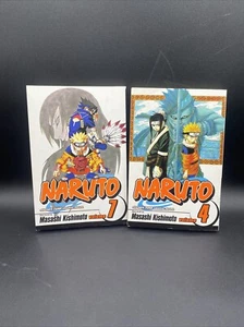 (2)Naruto Graphic Novels #7 & # 4 (Viz, July 2005) - Picture 1 of 12
