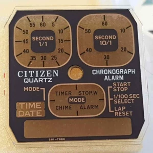 Citizen NOS lcd Display Screen Part 281-708 LCD / Quartz digi-ana for 8943 robot - Picture 1 of 2