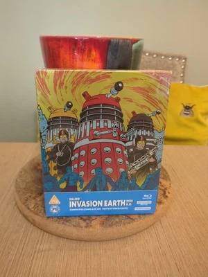 Doctor Who Dalek's Invasion Earth: 2150 A.D 4K/2D UK Steelbook*Brand New Sealed* - Image 1 of 4