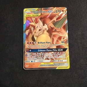 2016-19 Pokemon SM Black Star Promos Charizard & Braixen Tag Team GX #SM230 - Picture 1 of 7