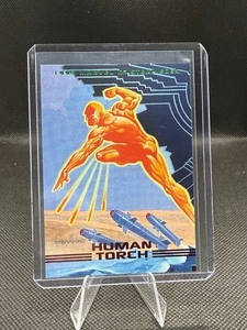 1993 Marvel Masterpieces Skybox Card Human Torch #2 (NM) - Picture 1 of 2