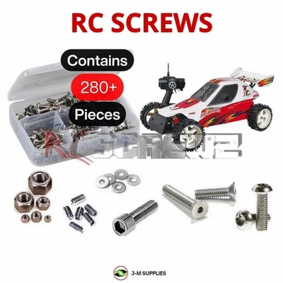 RCScrewZ Stainless Screw Kit dur017 for Duratrax Firehammer RTR 1/5 Buggy | KIT - Image 1 of 4