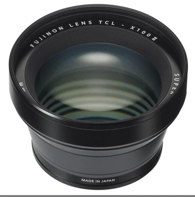 Lente de conversión tele FUJIFILM TCL-X100II NEGRA TCL-X100BII X100V X100F X100T Foto 1 de 4