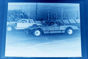 1960er ISLIP SPEEDWAY BILL MARINO BILL SPADE CARS ORIGINAL FOTO NEGATIV HIMES - Bild 1 von 3