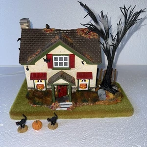 Retired Department 56 Hauntsburg House Snow Village Halloween 56.55058 Vintage - Picture 1 of 24