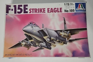Italeri F-15E Strike Eagle 1/72 Scale Model Kit No. 166 Sealed - Picture 1 of 6