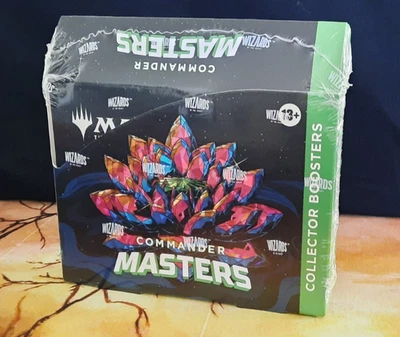 Collector Booster Box Commander Masters CMM MTG SEALED - Image 1 of 4