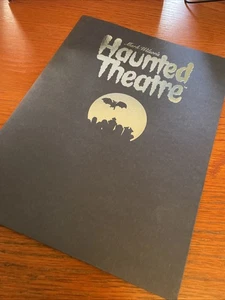 Magician Mark Wilson Wilson's Haunted Theatre EMPTY Folder Worlds of Fun - Picture 1 of 4