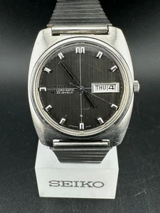 Reloj Seiko Lord Matic 1970 para hombre automático día fecha Eng/Kanji 36 mm 5606-8010 - Imagen 1 de 13