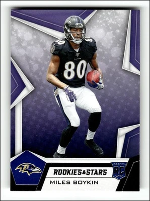 2019 Rookies and Stars #112 Miles Boykin RC Rookie Card - Image 1 of 2