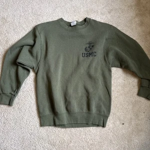 Vintage USMC Crewneck Size Small Made In USA 20x24.5 - Picture 1 of 4