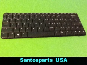 ** GETESTET ** HP TouchSmart TX2-1000 TX2-1100 TX2-1200 1300 Tastatur = SCHWARZ - Bild 1 von 1