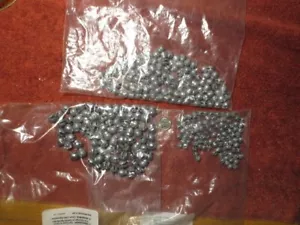 2.56 Lbs reusable lead split shot sinkers. Lot of 280, 1/4, 1/7, 1/16 Oz - Picture 1 of 6
