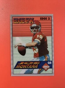 1994 Collector's Edge - Edge F/X White Back #EDGE 2 Joe Montana - Bild 1 von 2
