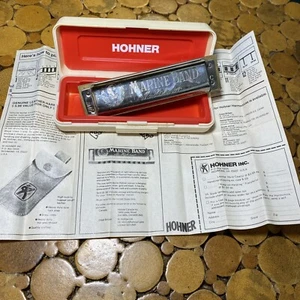 Vintage - Marine Band Mundharmonika - Nr. 1896 - M. Hohner - Deutschland - A440 Schlüssel C - Bild 1 von 3