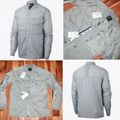 NWT Nike Sportswear Tech Pack Men's Jacket Woven Pocket CJ5157 073 $160 L RARE - Image 1 of 4