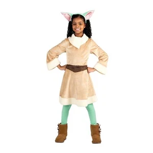 Star Wars Grogu Halloween Dress Youth Costume Minky Robe and Headpiece - Picture 1 of 6