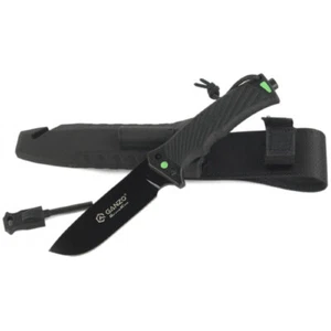 Ganzo Survival knife G8012V2-BK Black 8Cr13 - Picture 1 of 8