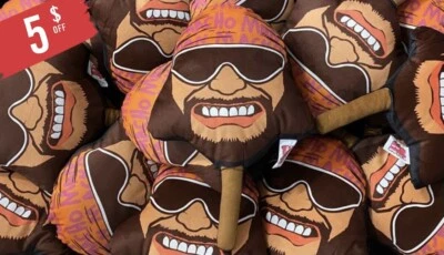 Cojín de almohada de felpa The Macho Man Randy Savage King Foto 1 de 4