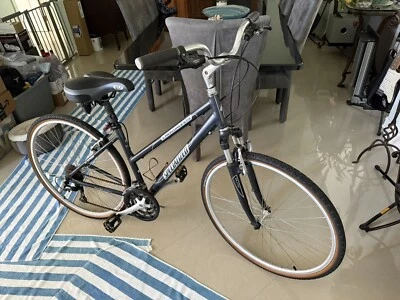 *SOLO RECOGIDA LOCAL* Bicicleta Crossroads Elite Especializada Para Mujer Gris Mediana 17" Foto 1 de 4