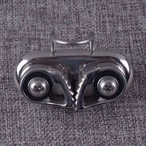 1pc 316 Stainless Steel Boat Marine Fast Entry Rope Cam Cleat with Wire Fairlead - Picture 1 of 4