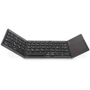 Mini Wireless Keyboard Bluetooth Touchpad Portable Magnetic Triple Folding Board - Picture 1 of 26