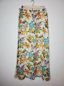 Jacque bardot vintage floral skirt 36 waist 1973 70's deadstock - Picture 1 of 12