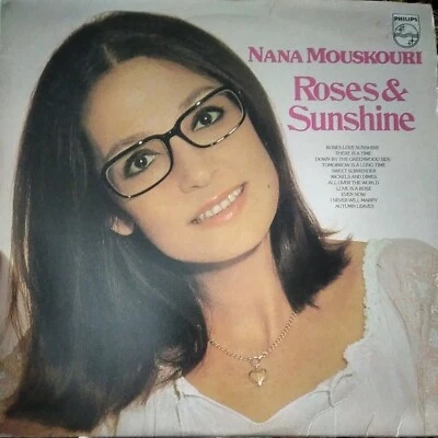 Nana Mouskouri- Roses & Sunshine, 1979 Philips Canada 9103 550, Pre-Owned Vinyl - Image 1 of 4