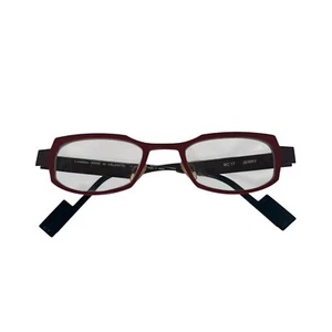 Anne Et Valentin Jerry BC 17 Red Brown 46mm Glasses Authentic RX - Picture 1 of 4