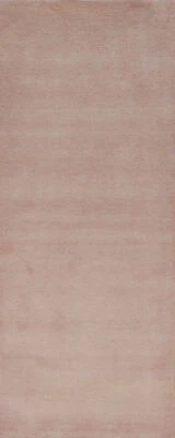 Gemüse Farbe Pink Gabbeh Teppich Läufer 78.7cm x 251cm Modern Handgeknüpft - Bild 1 von 4