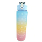 Large Capacity Gradient Sports Water Bottle - 900ML