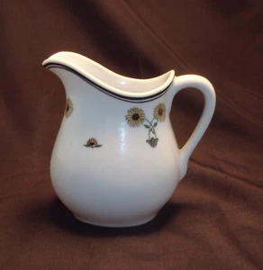 Vintage Lamrerton China Milchkännchen Krug Sonnenblumen exklusiv Harris Emery Co. - Bild 1 von 5