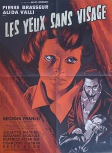 OJOS SIN ROSTRO - LES YEUX SANS VISAGE - FRANJU - PÓSTER FRANCÉS ORIGINAL - Imagen 1 de 1