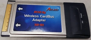 Adattatore CardBus wireless AirLink 802.11g 32 bit - Foto 1 di 3