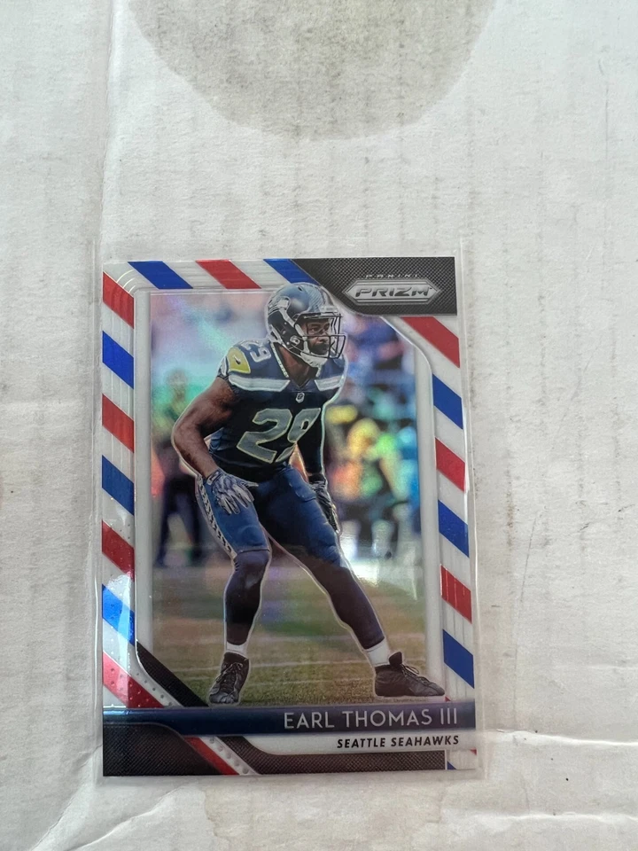 Earl Thomas III 2018 Panini Prizm Red White & Blue Prizm #20 NrMt - Image 1 of 1
