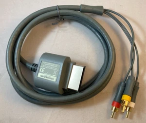 Composite AV Cable For Xbox 360 X810973-001 - Picture 1 of 4