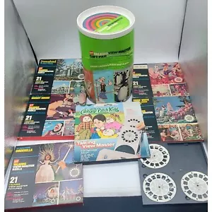 PACCHETTO REGALO VINTAGE TALK VIEWMASTER CON SET MULINELLI FUNZIONANTE - Foto 1 di 5