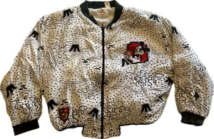 Vintage Disney Mickey & Co DonnKenny Minnie Mouse Bomber Jacket Women’s Small - Picture 1 of 8