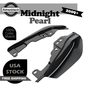 Deflectores de aire de cuadro medio Advanblack Midnight Pearl para Harley Touring 2009+ - Imagen 1 de 10