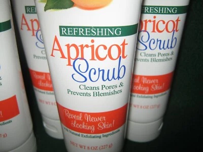 (3) Tubos de exfoliación refrescantes de albaricoque Xtra-Care 8 oz cada uno (3 tubos) "SELLADOS" Foto 1 de 4