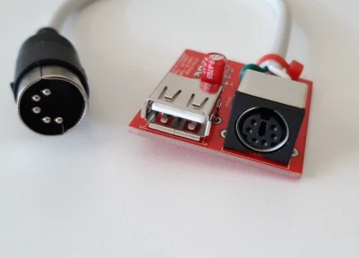 USB/PS2 auf XT Tastatur Konverter - Vintage PC IBM XT 5160 - 5150 - UNIVERSAL - Bild 1 von 4