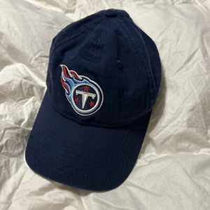 Womens New Era 9Twenty NFL Tennessee Titans Adjustable Strap Dark Blue Hat - Picture 1 of 8
