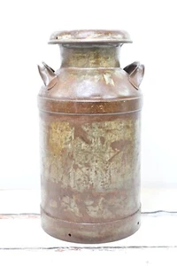 Rare Vintage Pet Milk Co Can Cream Can 10 Gallon Rusty Milk Can - Bild 1 von 12