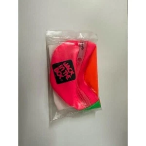 Jack in the Box wrist Fanny pack- wrist wallet- Pink orange green Coin Purse - Picture 1 of 2